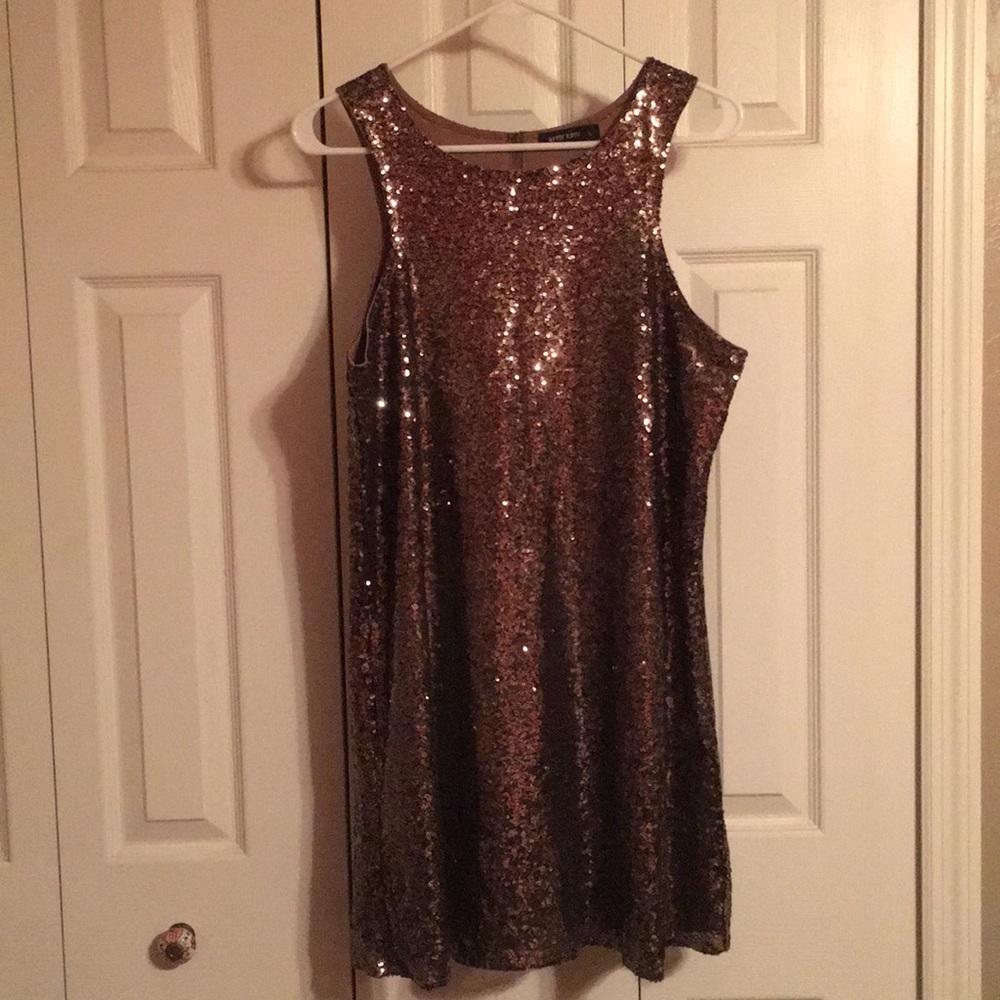 Mini sequin dress